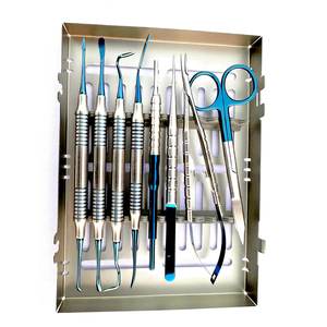 Kit de Cirugía Oral Periodontal Microquirúrgica para Implantes Dentales con Estuche, Juego de 8 Piezas - Product Image 3