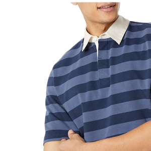 Wholesale Men's for <b>Shirt</b> 100% Cotton Knitted Fabric <b>Half</b> Sleeve Quick Dry Casual Style Digital Printed Solid Pattern <b>Button</b> - Product Image 5