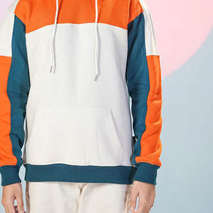 Nouvelle Collection Survêtement Homme 100% Coton Haute Qualité Épais Style Urbain Ample avec Panneaux Manches Personnalisables - Product Image 6