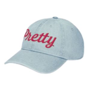 Embroidered Pretty Denim <b>Hat</b> Women <b>Light</b> Blue Baseball Cap Adjustable Strap Casual Fashion Cotton Cap Stylish Headwear - Product Image 4