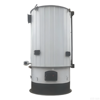 Chaudière à vapeur verticale à biomasse LSH 0,5 tonne avec grille fixe pour usage industriel, fabricant de machines de chauffage