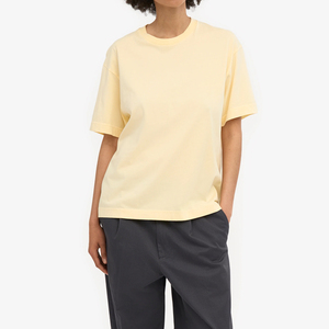 Premium Quality Heavyweight Cotton Material Women T Shirt <b>Top</b> Seller Oversized Boxy Fit T Shirts for Women - Product Image 5