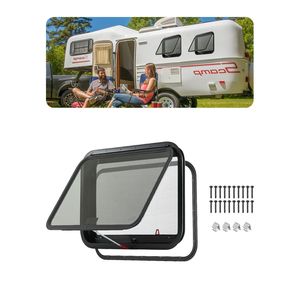 Anillo de embellecimiento para malla de ventana tintada de RV de 30" x 20" para paredes de 1 1/4" a 1 13/16" de grosor para ventana de salida de RV - Product Image 1