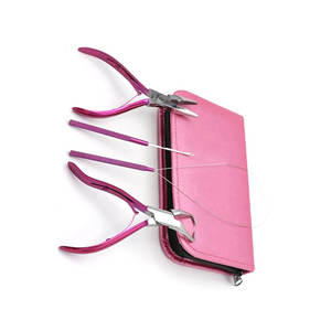 Kit complet de pinces pour extensions de cheveux, pour extensions I Tip, U Tip, Micro Link et Nano Ring, ensemble d'outils professionnels - Product Image 5