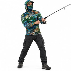 Camiseta de Pesca Personalizada con Estampado Completo para Hombre, Manga Larga, Protección Solar UPF 50+, Jersey Deportivo con Protección UV - Product Image 5