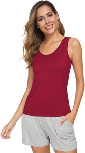 Camiseta sin mangas de algodón premium para mujer, chaleco informal de moda, suave y cómodo para el verano, personalizable con marca, en blanco. - Product Image 3