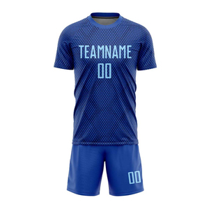 เสื้อฟุตบอลชายแบบมีโลโก้สั่งทำ แขนสั้น แห้งเร็ว ระบายอากาศได้ดี กันยับ สวมใส่สบาย - Product Image 6