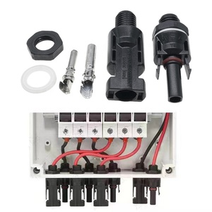 Connecteur de montage de panneau solaire PV Prise et prise 1000V 30A IP67 Contacts en cuivre étamé - Product Image 3