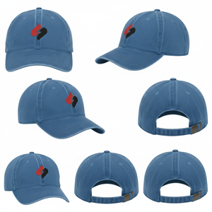 Unisex Cotton Cap <b>Adjustable</b> <b>Strap</b> Curved Brim Sports Casual Baseball Hat - Product Image 6