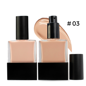 OEM Matte Liquid Foundation with Oil Control Long Wear <b>Makeup</b> <b>Base</b> Private Label - Product Image 2