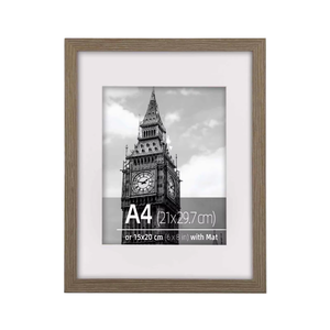 Cadre photo en bois de style classique, personnalisé, pour afficher vos souvenirs, cadeau en bois de pin pour un anniversaire de mariage, disponible - Product Image 5