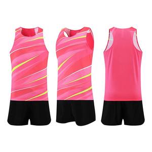 Shorts de course unisexes professionnels en jersey 100 % polyester respirant, imprimés par transfert thermique, personnalisables, pour marathon - Product Image 2