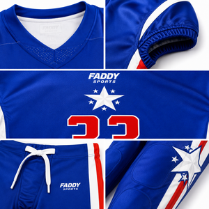 Conjunto de Uniforme de Fútbol Americano Sublimado Personalizado, Jersey de Entrenamiento Profesional para Equipo, Ropa Deportiva Transpirable para Hombre y Jóvenes - Product Image 3