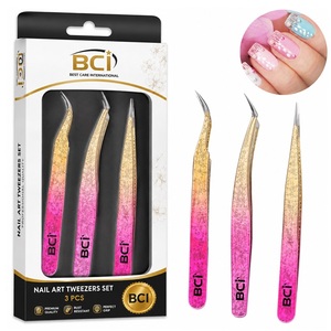 3 Pcs Professional Ear Tweezers Set Stainless Steel 5-in-1 Nail Clipper OEM ISO CE Approved - Product Image 6