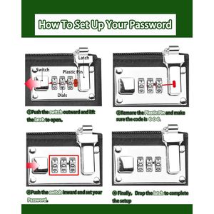 Bolsa de Dinero con Cierre de Nailon Resistente de 5x8 Pulgadas, Bolsa para Efectivo, Joyas, Medicamentos, Tarjetas de Crédito, Certificada - Product Image 3