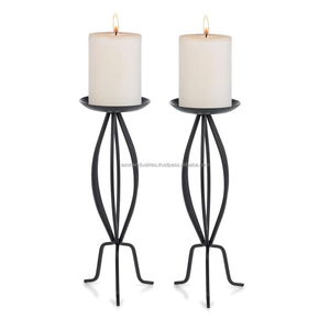 Vente chaude Moderne Filaire Bougeoir Léger Conception Ouverte Bougeoir pour Espaces Contemporains pour la Décoration de Noël - Product Image 4