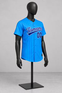 Maillot de baseball unisexe pour adultes, personnalisable, tailles S-3XL, en polyester, imprimé numériquement, respirant, avec numéros d'équipe, grandes tailles - Product Image 3