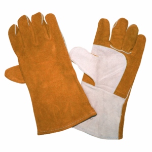 Gants de sécurité en cuir de vachette lisse, robustes et renforcés, pour soudeurs, pompiers, résistants à la chaleur pour le barbecue, conformes aux normes EN420/ANSI - Product Image 2