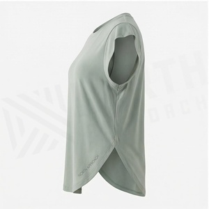 Ensemble de yoga 2 pièces North Approach, fermeture éclair intégrale sur le devant, noir uni, tissu respirant, vêtements de sport pour femmes - Product Image 3