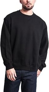 เสื้อสเวตเชิ้ตคอกลมผ้าฝ้ายออร์แกนิคเนื้อนุ่มสำหรับผู้ชาย แฟชั่นฤดูใบไม้ร่วงฤดูหนาวแบบยั่งยืน เสื้อผ้าลำลองเรียบง่าย - Product Image 2