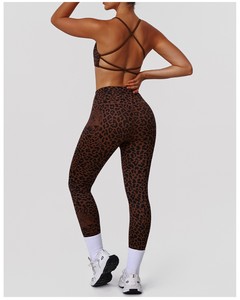 Highly Professional Women,s Slim Fit Workout Sportswear Set Includes High Waist Leggie Bra Plus Size Anti-Bacterial Washed Solid - Product Image 1