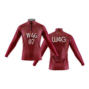 Maillots de cyclisme personnalisés à manches longues coupe-vent unisexes respirants anti-humidité séchage rapide grandes tailles sans coutures à la taille pour le sport - Product Image 6