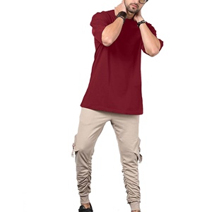 high quality Men Clothing Custom logo Apparel Man O-Neck T-Shirt Blank Organic Cotton men T Shirt - Product Image 3