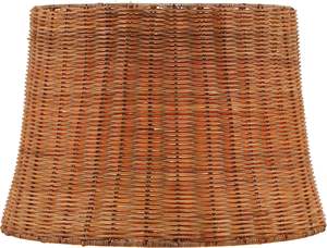 Wholesale Handwoven Rattan Lampshade Natural Chandelier Pendant Light Cover Transparent <b>Candle</b> Lamp <b>Shade</b> Home Decor - Product Image 5