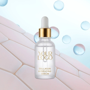 เซรั่มบำรุงผิวหน้าไฮยาลูรอน OEM ช่วยเติมความชุ่มชื้นอย่างล้ำลึก ผิวกระจ่างใส คอลลาเจน ต่อต้านริ้วรอย  รับผลิตแบรนด์ส่วนตัว - Product Image 1