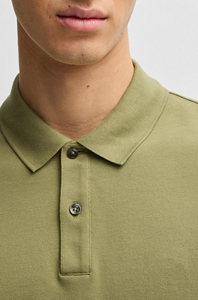 เสื้อโปโลผู้ชายแบบแห้งเร็ว เสื้อโปโลแขนสั้นผ้าฝ้ายสำหรับผู้ชาย - Product Image 4