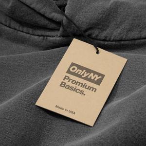 Custom Vintage Washed Charcoal <b>Grey</b> Hoodie - Classic Plain Pullover Hoodie for <b>Men</b> and Women in Urban Streetwear - Product Image 5