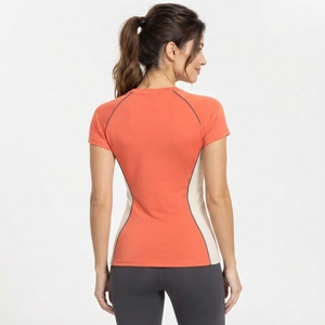 <b>Women</b> <b>Compression</b> <b>Shirt</b> Premium Performance Top Breathable Stretch Fabric Quick Dry Moisture Control Comfortable <b>Compression</b> Fit - Product Image 2