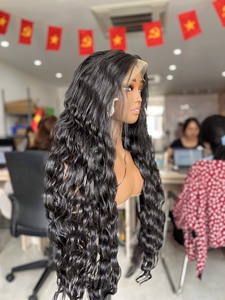 วิกผมตรงมีปมที่นุ่มและนุ่มสลวยสำหรับผู้บริจาคที่มีคุณภาพผมบริสุทธิ์ที่มีสีแตกต่างกัน - Product Image 3