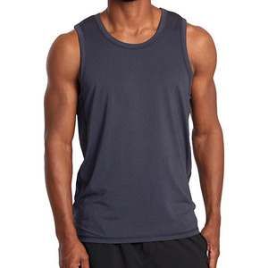 Débardeurs de sport pour hommes, dernière mode, sans manches, toucher doux, séchage rapide, couleur et taille personnalisables, vente en gros - Product Image 1