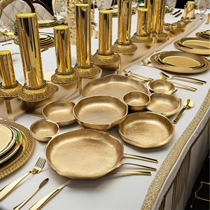 ชุดชามโลหะสีทอง 9 ชิ้น - Product Image 1