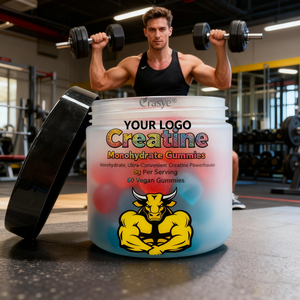 Gomitas de Monohidrato de Creatina de 5000 mg, Gran Venta en la UE y EE. UU., Dosis de 5 g para Hombres y Mujeres, Apoya la Fuerza y la Recuperación Muscular - Product Image 1