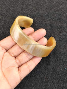 Elegant Dark Buffalo Horn Fashion Bracelet <b>Bangle</b> <b>Set</b> Natural Horn <b>Bangles</b> Accessory - Product Image 6