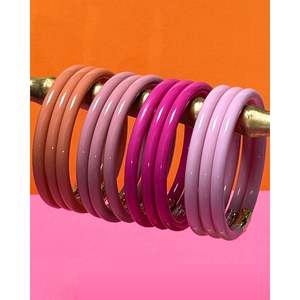 Bracelets modernes en résine et en bois, accessoires de bijoux de mode pour les amoureux - Product Image 3