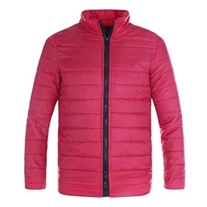 Navy Blue <b>White</b> Red Custom <b>Men</b> Color Block Puffer <b>Jacket</b> Stand Collar Quilted Winter Coat OEM Factory Premium Outerwear Pro - Product Image 4
