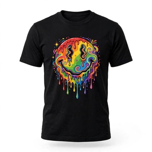 Camiseta de Punto Personalizada para Hombre, Manga Corta, Cuello Redondo, Corte Regular, 100% Algodón, Transpirable, Ecológica, Antiarrugas - Product Image 4