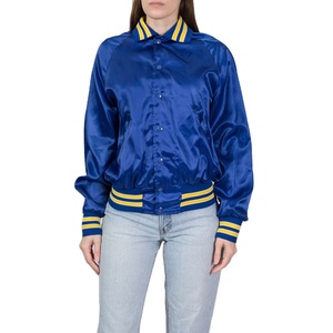 Top Trending Custom Logo Varsity Jackets for Women High Quality Plain Cotton Blank Breathable for Autumn Season 2026 - Product Image 3