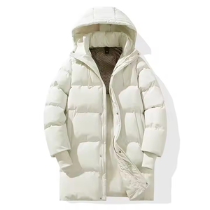 High Quality Men's Long <b>Thin</b> Bubble <b>Jacket</b> <b>Waterproof</b> Latest Fashion Style Customized Logo Wholesale Price Custom Sizes Shining - Product Image 1