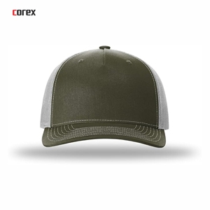 Gorra Trucker de Malla Personalizada Verde Oliva, 5 Paneles, Ajustable, Transpirable, Informal, para Exteriores, para Adultos, Primavera Verano, Unisex - Product Image 2