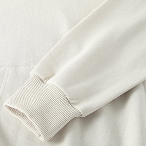 เสื้อฮู้ดสตรีทแวร์ผู้ชาย ทรงหลวม สวมใส่สบาย แขนยาว มีกระเป๋า ผ้าถัก 100% คอตตอน เหมาะสำหรับฤดูหนาว - Product Image 3