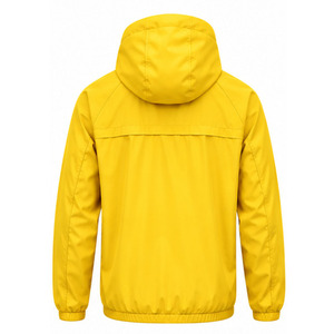 Windbreaker <b>Jacket</b> for <b>Men</b> <b>Lightweight</b> Outdoor Sports Water Resistant Full Zip Hooded Activewear Custom OEM ODM OEM Manufacture - Product Image 2
