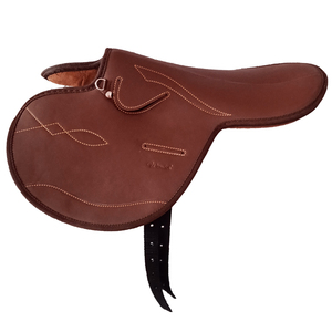 Silla de Montar para Carreras de Caballos Selleria Ferro - Adri, 600g, Nuevo Diseño en Cuero, 600 Gramos 1KG, Diseño OEM, Último Modelo, para Jockey Ecuestre - Product Image 4