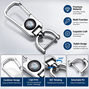 Étui pour clé de voiture en cuir, sur mesure pour clés à 2, 3 ou 4 boutons, housse de protection avec positionnement précis des boutons - Product Image 3