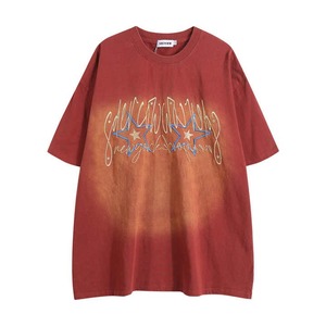 เสื้อยืดคอกลมสีพื้นเรียบง่ายสำหรับผู้ชายและผู้หญิง แขนสั้นทรงโอเวอร์ไซส์ ป้องกันรังสียูวี เป็นมิตรกับสิ่งแวดล้อม ผลิตจากผ้าฝ้าย 100% ขายส่ง - Product Image 4