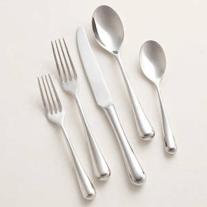 Ensemble de couverts de luxe en acier inoxydable martelé, finition polie miroir, pour hôtels, restaurants et environnements modernes - Product Image 3