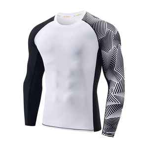 Rashguard Camo Rash Guard pour hommes, Rashguard à manches longues pour hommes, haut de plongée - Product Image 1